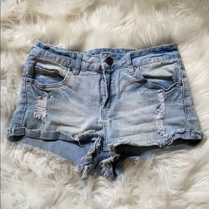 jean shorts